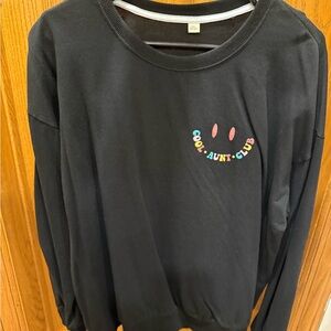 Plus Size Cool Aunt Club Sweatshirt